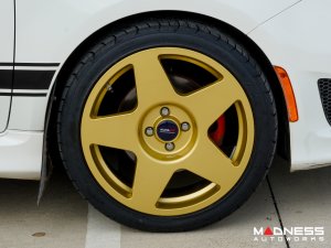 FIAT 500 Custom Wheels - KUHLFX - Forged - Pista - Gloss Gold - Set of 4 - 17" FIAT 500 Custom Wheels - KUHLFX - Forged - Pista - Gloss Gold - Set of 4 - 17"